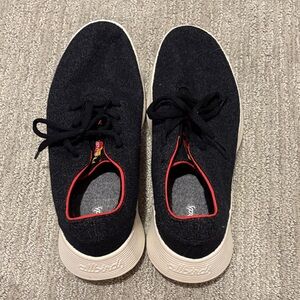 Allbirds Black and Red Wool Tree Runners